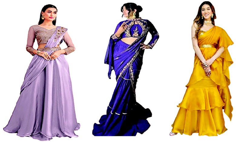 ફેશનઃ રેડી ટુ વેર સાડી આધુનિક સ્ત્રી માટેની નવી સુવિધા આજની દોડધામભરી જિંદગીમાં દરેક સ્ત્રી ઇચ્છે છે કે તે સુંદર પણ દેખાય અને સમય પણ બચી જાય. આવા સમયમાં પરંપરાગત સાડીની જગ્યા ધીમે ધીમે તૈયાર પહેરવાની સાડીએ લઈ લીધી છે. ફેશન જગતમાં હવે Ready to Wear Saree એક નવો ટ્રેન્ડ બની ગયો છે. સાડીમાં પહેલેથી જ ઘણી વેરાઇટી આવે છે અને કૈક નવું નવું આવતું જ રહે છે, બીજા અર્થમાં એમ કહીયે તો હવે સાડી પણ રેડી મેડ આવે છે. કે જેમાં બ્લાઉઝ પણ અટેચ હોય છે. સાડી માત્ર એક વન પીસની જેમ જ પહેરવાની હોય છે અને પહેર્યા પછી બિલકુલ લાગતું જ નથી કે આ રેડીમેડ સાડી છે. રેડીમેડ સાડી પહેરવાવાળો વર્ગ અલગ જ છે. ખાસ કરીને યંગ યુવતીઓ રેડીમેડ સાડી પહેરવાનું પ્રિફર કરે છે.