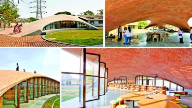 સ્થાપત્યનું વાઈ-ફાઈઃ મહારાષ્ટ્રનું માયા સોમૈયા પુસ્તકાલય: જમીન ને છતનો સમન્વય