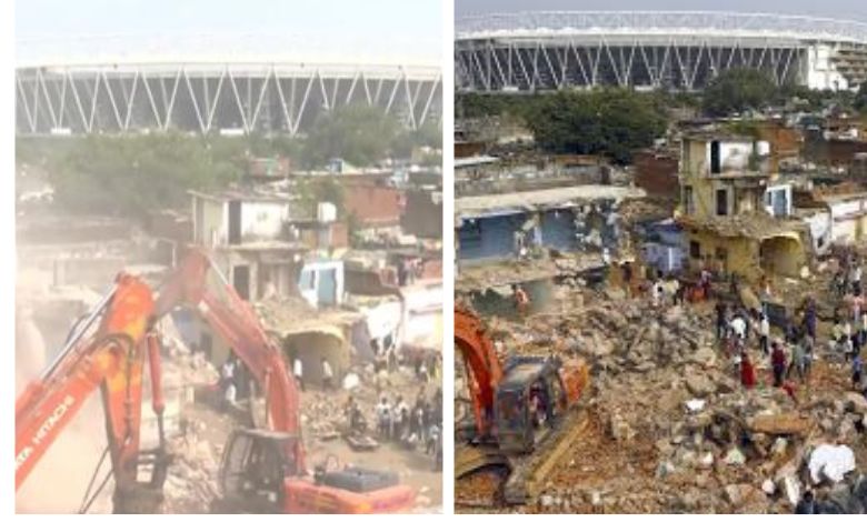અમદાવાદમાં કોમનવેલ્થ ગેમ્સની તૈયારીઓ શરુ, નરેન્દ્ર મોદી સ્ટેડિયમ નજીક ડિમોલિશન કરાયું