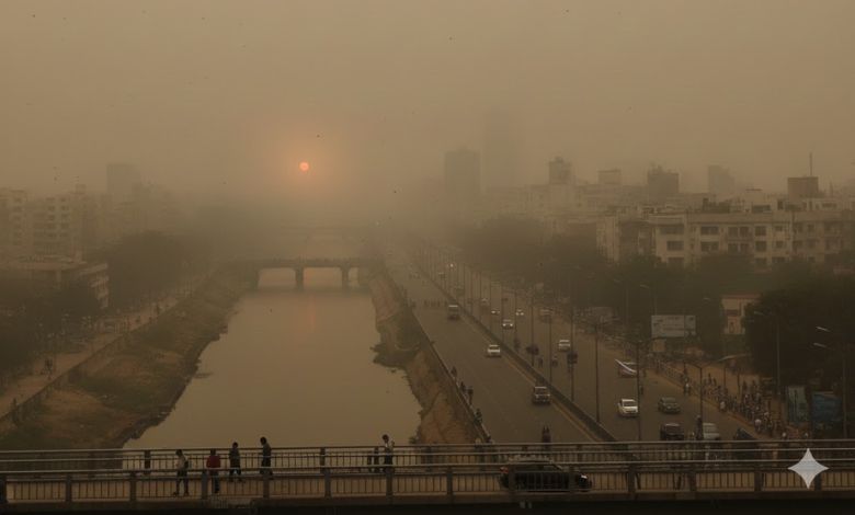 અમદાવાદ પ્રદૂષણના ભરડામાં, AQI 300ને પાર