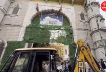 અજમેરમાં ખ્વાજા ગરીબ નવાઝ દરગાહ નજીક ભારે સુરક્ષા વચ્ચે દબાણ હટાવ ઝુંબેશ