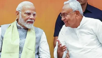 બિહારના મુખ્યમંત્રી નીતિશ કુમાર અને કેન્દ્રીય ગૃહમંત્રી અમિત શાહ.