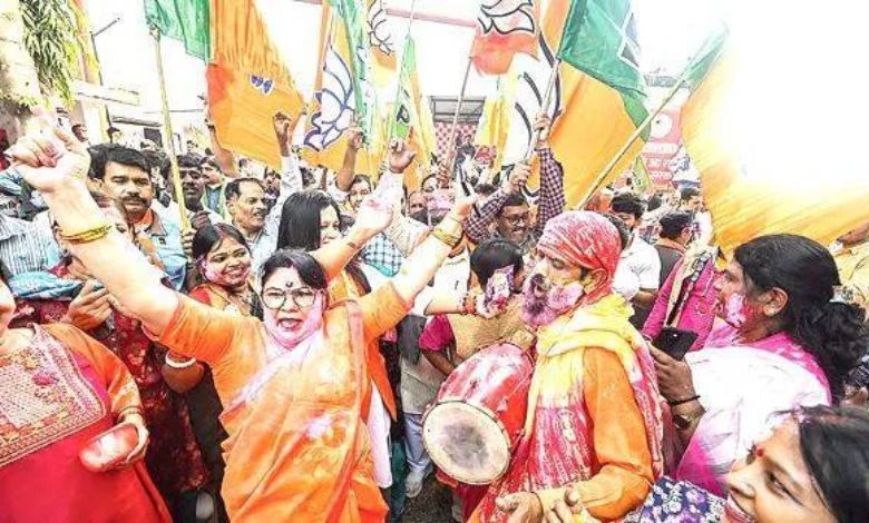 બિહાર ચૂંટણીના પરિણામોમાં એનડીએનો 202 બેઠક પર વિજય, ભાજપ 89 બેઠક સાથે સૌથી મોટી પાર્ટી