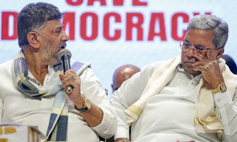 Battle for supremacy! Both Siddaramaiah and Shivakumar participated in separate meetings in Delhi
