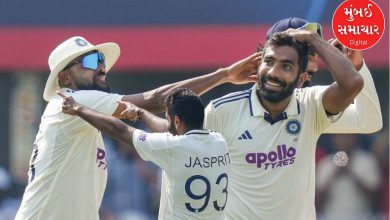 Bumrah becomes the first Indian bowler to bowl 10,000th ball in Test cricket...
