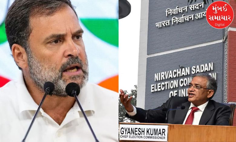 Election Commission's response to Rahul Gandhi's allegations! Strong attack on SIR issue too