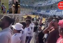 Video: 'Gambhir Hai.. Hai..!' Fans' anger erupts at Barsapara Stadium after crushing defeat