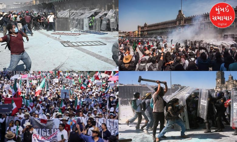 Gen Z uprising in Mexico: Thousands gather in the capital! More than 100 police officers injured