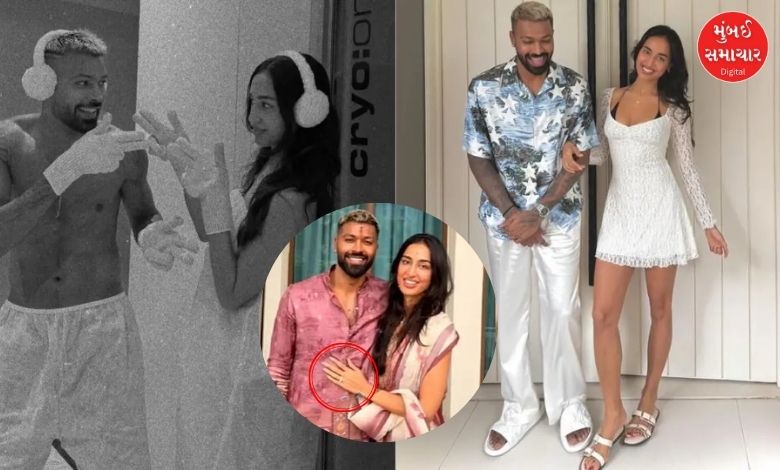 હાર્દિક પંડ્યા અને માહિકા શર્માની એન્ગેજમેન્ટ રિંગ, સોશિયલ મીડિયા પર સગાઈના સમાચાર વાયરલ