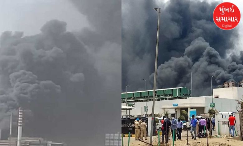 Horrific boiler explosion in Saykha GIDC late at night, 1 dead and 24 employees injured