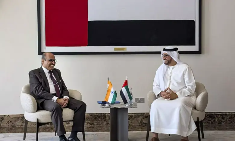 ભારત અને યુએઈના પ્રતિનિધિઓ CEPA ની સંયુક્ત સમિતિની બેઠકમાં બજાર એક્સેસ અને ડેટા શૅરિંગ પર ચર્ચા કરી રહ્યા છે.