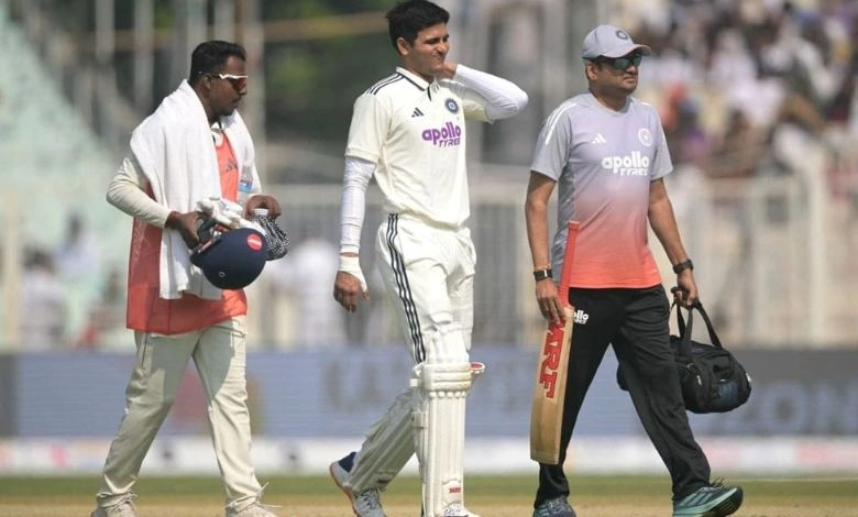 ઈડનમાં ભારત મુશ્કેલીમાં: ચોથી વિકેટ પડી, ગિલ રિટાયર્ડ હર્ટ