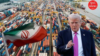 ડોનાલ્ડ ટ્રમ્પ ઇરાન સાથે જોડાયેલી ભારતીય કંપનીઓ પર પ્રતિબંધોની જાહેરાત કરી રહ્યા છે