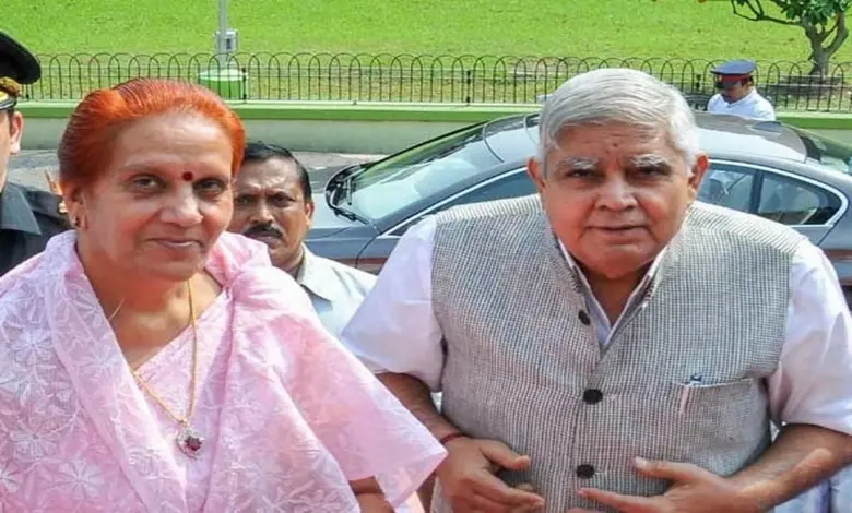 પૂર્વ ઉપરાષ્ટ્રપતિ જગદીપ ધનખડનાં પત્ની સુદેશ ધનખડને AIIMSમાં દાખલ