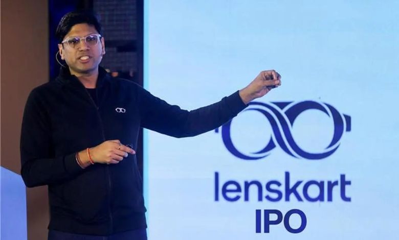 સ્ટોક માર્કેટ પર લેન્સકાર્ટનું નબળું લિસ્ટિંગ; મોટા ઘટાડા બાદ સામાન્ય રીકવરી