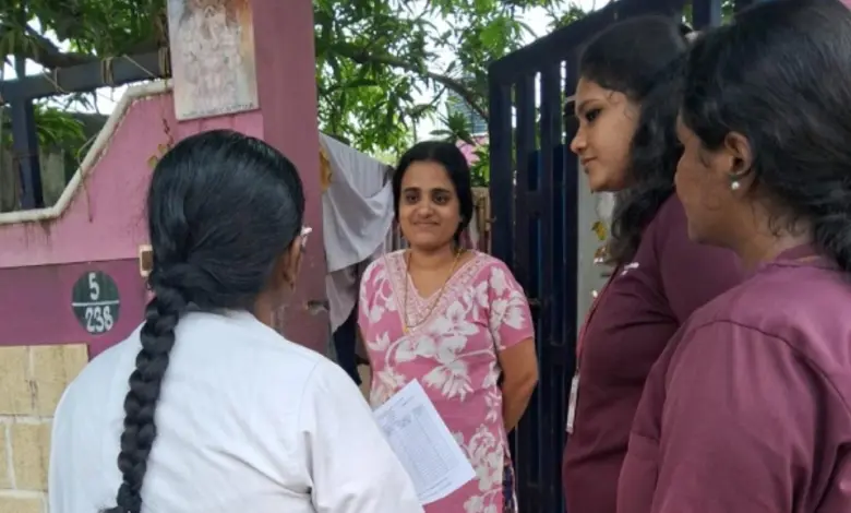 મુંબઈ મહાનગરપાલિકાનું કુષ્ઠરોગશોધ અભિયાન.