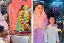 ગીર પછી દ્વારકાધીશના શરણે સાંસદ કંગના રનૌત: કહ્યું 'તેમને મળતા જ મન શાંત થઈ ગયું!'