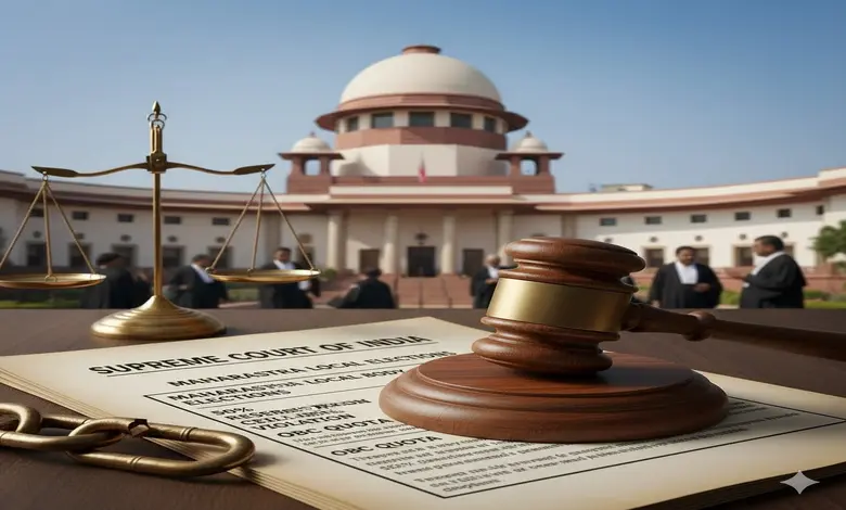 સુપ્રીમ કોર્ટ મહારાષ્ટ્ર સ્થાનિક સ્વરાજ્ય ચૂંટણી, ૫૦% અનામત મર્યાદાનું ઉલ્લંઘન, ઓબીસી ક્વોટા