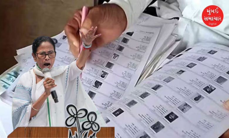 પશ્ચિમ બંગાળના મુખ્યમંત્રી મમતા બેનર્જી SIR વિરુદ્ધ રેલીમાં આક્રમક નિવેદન આપી રહ્યા છે.