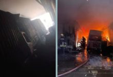 વસઈમાં વિદ્યુત ઉપકરણો તૈયાર કરતા કારખાનામાં ભીષણ આગ: લાખોનું નુકસાન