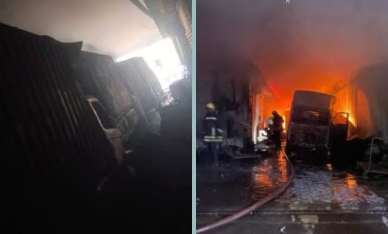 વસઈમાં વિદ્યુત ઉપકરણો તૈયાર કરતા કારખાનામાં ભીષણ આગ: લાખોનું નુકસાન