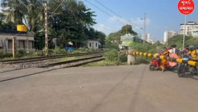 ડોંબિવલી મોટાગાંવ રેલવે ક્રોસિંગ પર ચાર-લેન ફ્લાયઓવરનું નિર્માણ