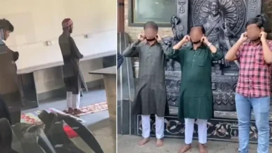 કલ્યાણની કોલેજમાં નમાઝ પઢવાના મુદ્દે વિવાદ થતાં વિદ્યાર્થીઓ માફી માંગે છે.