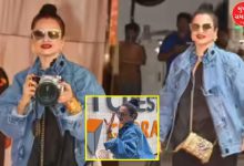 Even at the age of 71, seeing this heartwarming look of Rekhaji will make your heart skip a beat...