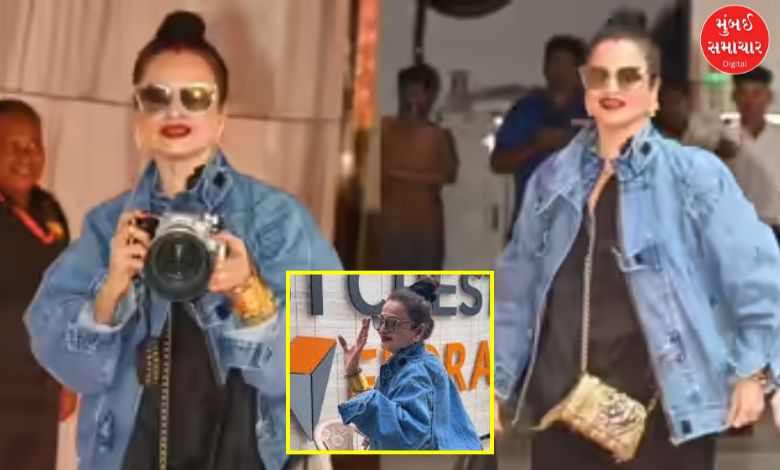 Even at the age of 71, seeing this heartwarming look of Rekhaji will make your heart skip a beat...