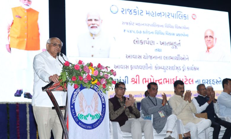 Rajkot gets Rs. 545 crore development works; Water crisis a thing of the past: Bhupendra Patel