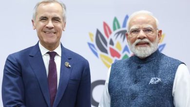 Meeting between Prime Minister Narendra Modi and Canadian Prime Minister Mark Carney during the G20 Summit
