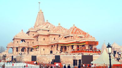 PM Narendra Modi will hoist the saffron flag Ram Mandir Shikhar