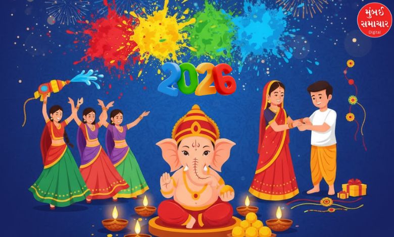 When will Holi, Diwali, Navratri, Raksha Bandhan be celebrated in 2026? See the entire list, on one click…