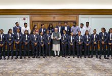 ઝળહળતી ટ્રોફી તમારી તનતોડ મહેનતનું ઉદાહરણ છેઃ પીએમ મોદી વડા પ્રધાને સૌપ્રથમ બ્લાઇન્ડ ટી-20 વર્લ્ડ કપની ટ્રોફી જીતનાર ભારતીય મહિલા ટીમને કહ્યું, ` તમારી ઐતિહાસિક સિદ્ધિ આવનારી પેઢીઓને પ્રેરણા આપતી રહેશે'