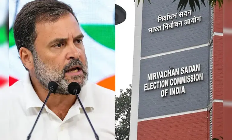 રાહુલ ગાંધી ચૂંટણી પંચને બદનામ કરી રહ્યા હોવાના આરોપમાં ભૂતપૂર્વ અધિકારીઓનો પત્ર