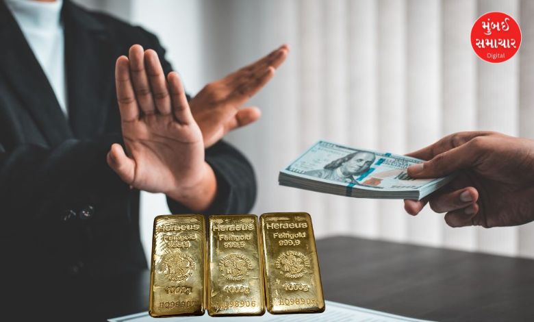 લાંચ-રૂશ્વત કેસમાં જપ્ત કરાયેલી સોનાની લગડી; CBI દ્વારા કાર્યવાહી; વડોદરાના જ્વેલરનું નુકસાન.