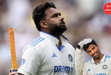 ગુવાહાટી ટેસ્ટમાં બેટિંગ કરતા ભારતીય કેપ્ટન ઋષભ પંતનો શોટ, જેની વોશિંગ્ટન સુંદરે પ્રતિક્રિયા આપી.