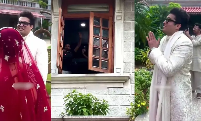 ભારતીય ક્રિકેટર રોહિત શર્મા જિમમાં આજ મેરે યાર કી શાદી હૈ ગીત પર નાચતો દેખાય છે, જે તેણે બારીની બહાર લગ્નના વરરાજાને શુભેચ્છા આપવા માટે કર્યું હતું.