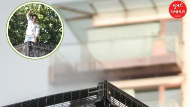 શાહરૂખ ખાનના જન્મદિવસ પર મન્નત બહાર જમા થયેલા ફેન્સ અને પોલીસ સુરક્ષા