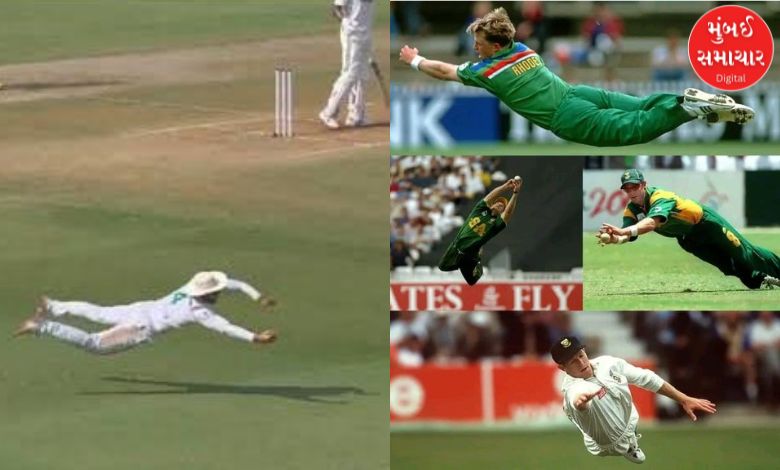 Look...South Africa's Jonty Rhodes is number two.