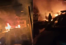 શ્રીનગરના નૌગામ પોલીસ સ્ટેશનમાં જપ્ત વિસ્ફોટક કેમિકલ્સની તપાસ દરમિયાન થયેલો વિસ્ફોટ