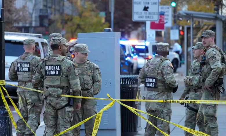 Suspected Afghan national opens fire near US White House, killing two National Guardsmen