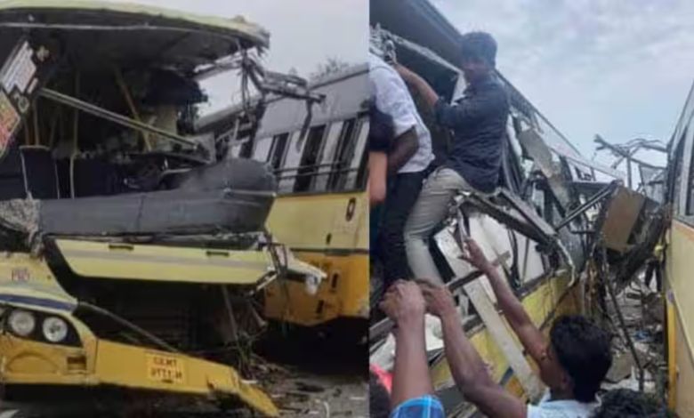 તમિલનાડુના શિવગંગામાં ગમખ્વાર માર્ગ અકસ્માત, 11 લોકોના મોત 30 ઘાયલ