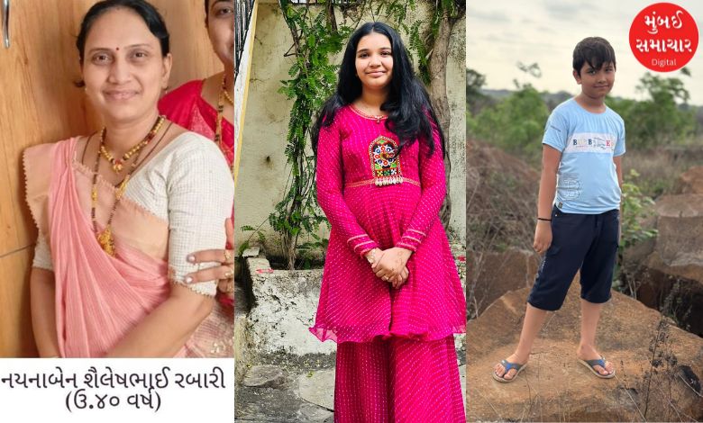 Uproar in Bhavnagar! Bodies of mother, son and daughter missing for 10 days found buried, triple murder suspected
