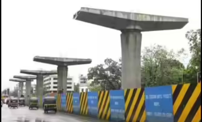 મેટ્રો-સેવન સાઈટ પર વાયુ પ્રદૂષણના નિયમનું ઉલ્લંઘન