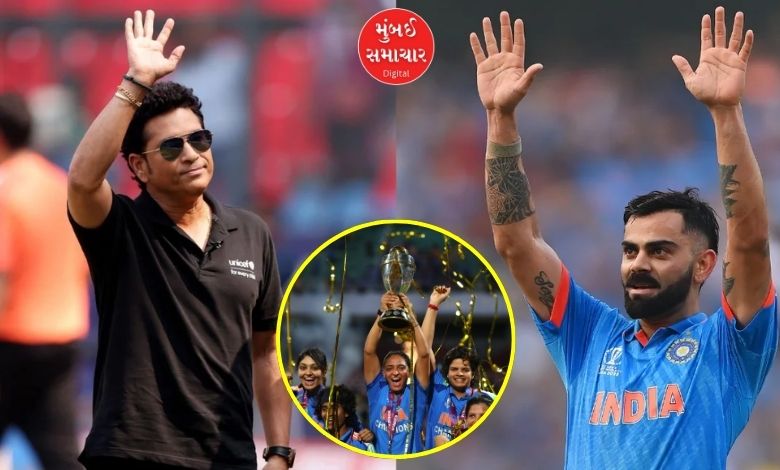 India Women vs South Africa Women, Final Kohli-Sachin congratuls Indian women's cricket team ODI World Cup