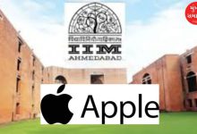 Welcome: Apple's entry into IIM Ahmedabad placement program: 100 percent placement