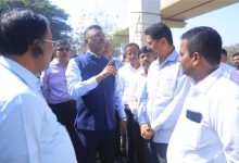 transport minister pratap saranaik faces protest over dahisar toll plaza relocation delay