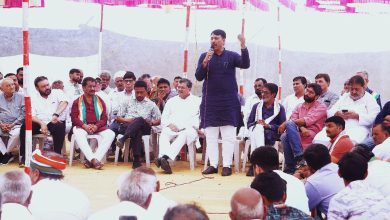 In Jamnagar, instead of farmers, Congress workers were outraged: factionalism was seen again