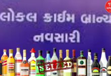 navsari police seized 1 crore foreign liquor smuggling under garlic